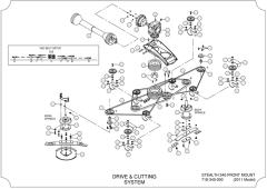 715 - 340 Stealth S1 FM - Drive & Cutting System