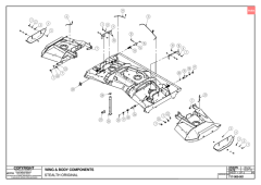 717 - Stealth Original 340 - Mower Body and Wing Components