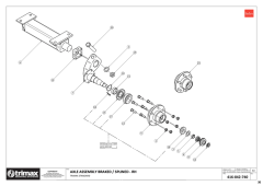 727 - Pegasus S4 - 722 - Axle Assembly