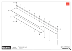 727 - Pegasus S4 493 - Discharge Flaps - 178 LH