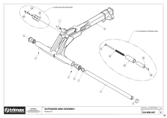 727 - Pegasus S4 - Outrigger Arm - LH & RH