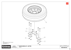 727 - Pegasus S4 - Spare Wheel Kit - Option
