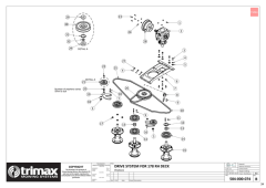 727 - Pegasus S3 - 178 RH DRIVE SYSTEM - 504-000-074