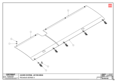 727 - Pegasus S3 - COVER SYSTEM - 237 RH DECK - 506-000-058A