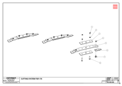 727 - Pegasus S3 - CUTTING SYSTEM FOR 178 - 503-000-006
