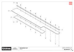 727 - Pegasus S3 - Discharge Flap 178 LH