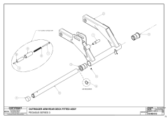 727 - Pegasus S3 - REAR OUTRIGGER - 510-000-015