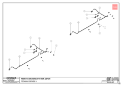 727 - Pegasus S3 - REMOTE GREASING SYSTEM - 237 LEFT 504-000-067