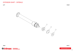 752 - Flaildek S4 - 185 - Extension Shaft Internals
