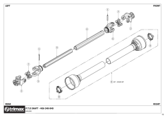 753 - Warlord S3 235 - PTO Shaft