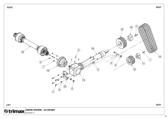 753 - Warlord S3 235 - Drive System - LH Offset