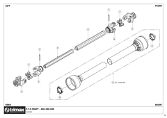 753 - Warlord S3 235 - PTO Shaft