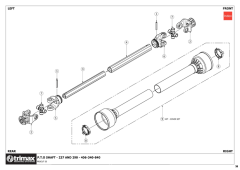 756 - Procut S5 237 - PTO Shaft