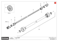 757 - Topper S3 - 282 - PTO Shaft
