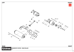 759 - Fury S1 200 - Transport System - Rear Roller