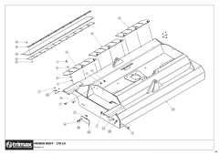 781 - Pegasus S5 493 - Mower Body Assembly 178 LH