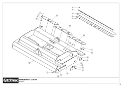 781 - Pegasus S5 493 - Mower Body Assembly 178 RH
