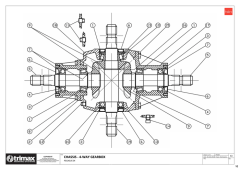 781 - Pegasus S5 610 - Gearbox 4 Way - Chassis