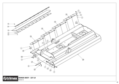 781 - Pegasus S5 610 - Mower Body Assembly 237 LH