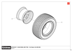 781 - Pegasus S5 610 - Turf Wheel - Option