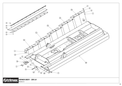 781 - Pegasus S5 722 - Mower Body Assembly 290 LH