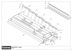 781 - Pegasus S5 722 - Mower Body Assembly 290 RH