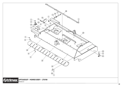 781 - Pegasus S5 OptiAdjust 493 - Mower Body Assembly 178 RH