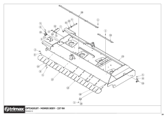 781 - Pegasus S5 OptiAdjust 610 - Mower Body Assembly 237 RH
