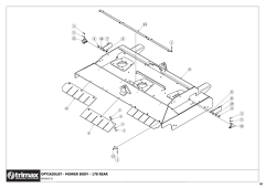 781 - Pegasus S5 OptiAdjust 610 - Mower Body Assembly Rear