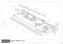 781 - Pegasus S5 OptiAdjust 722 - Mower Body Assembly 290 LH