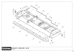 781 - Pegasus S5 OptiAdjust 722 - Mower Body Assembly 290 RH