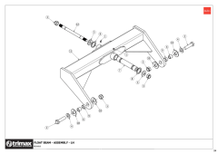 781 - Pegasus S5 SR 610 - Float Beam LH