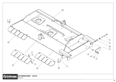 781 - Pegasus S5 SR 610 - Mower Body Assembly 178 LH