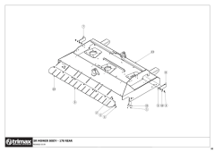 781 - Pegasus S5 SR 610 - Mower Body Assembly Rear