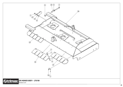 781 - Pegasus S5 SR 722 - Mower Body Assembly 178 RH