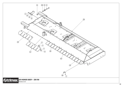 781 - Pegasus S5 SR 722 - Mower Body Assembly 290 RH