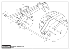 781 - Pegasus S5 SR 722 - Outrigger Assembly LH