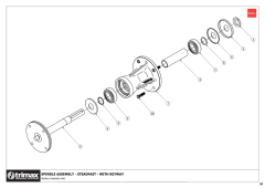 781 - Pegasus S5 SR 722 - Spindle Assembly