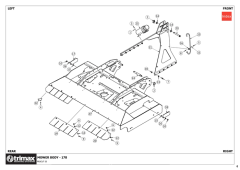 756 - Procut S5 178 - Mower Body