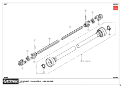 756 - Procut S5 178 - PTO Shaft