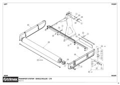 756 - Procut S5 178 - Transport System - Single Roller