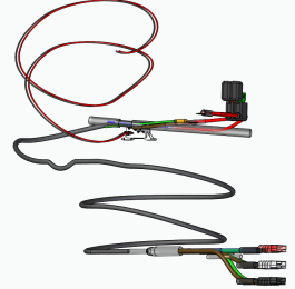 CABLE & RELAY - 3 x ANDERSON PLUG [421-000-745]
